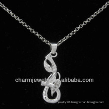 2013 Solid CZ Silver Jewelry Pendant PSS-022